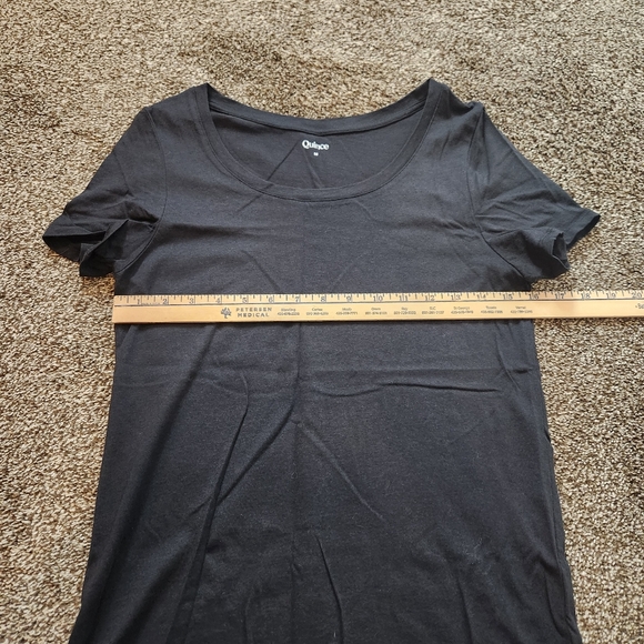 Quince Cotton Modal Scoop Neck Tee Size Medium - Picture 5 of 6